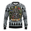 Oakland Raiders Tree Ball Christmas Ugly Sweater