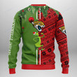 Jacksonville Jaguars Grinch & Scooby-Doo Christmas Ugly Sweater