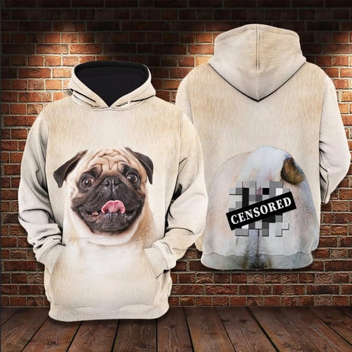 Love Pup 3D All Over Print Hoodie