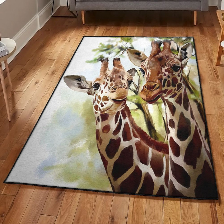 Giraffe Kitchen Rugs Giraffe Area Rectangle Rugs Carpet Living Room Bedroom