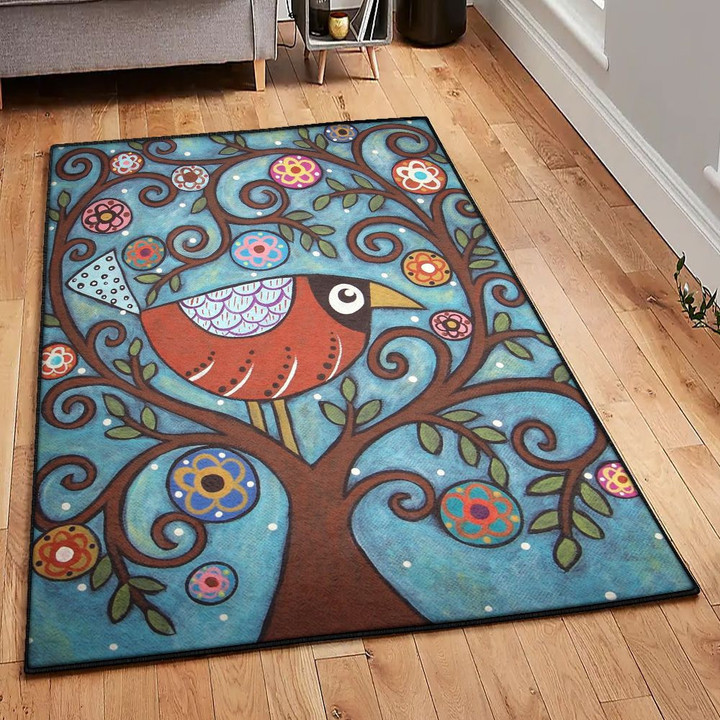 Bird Playroom Rug Funky Bird Karla Gerard Area Rectangle Rugs Carpet Living Room Bedroom