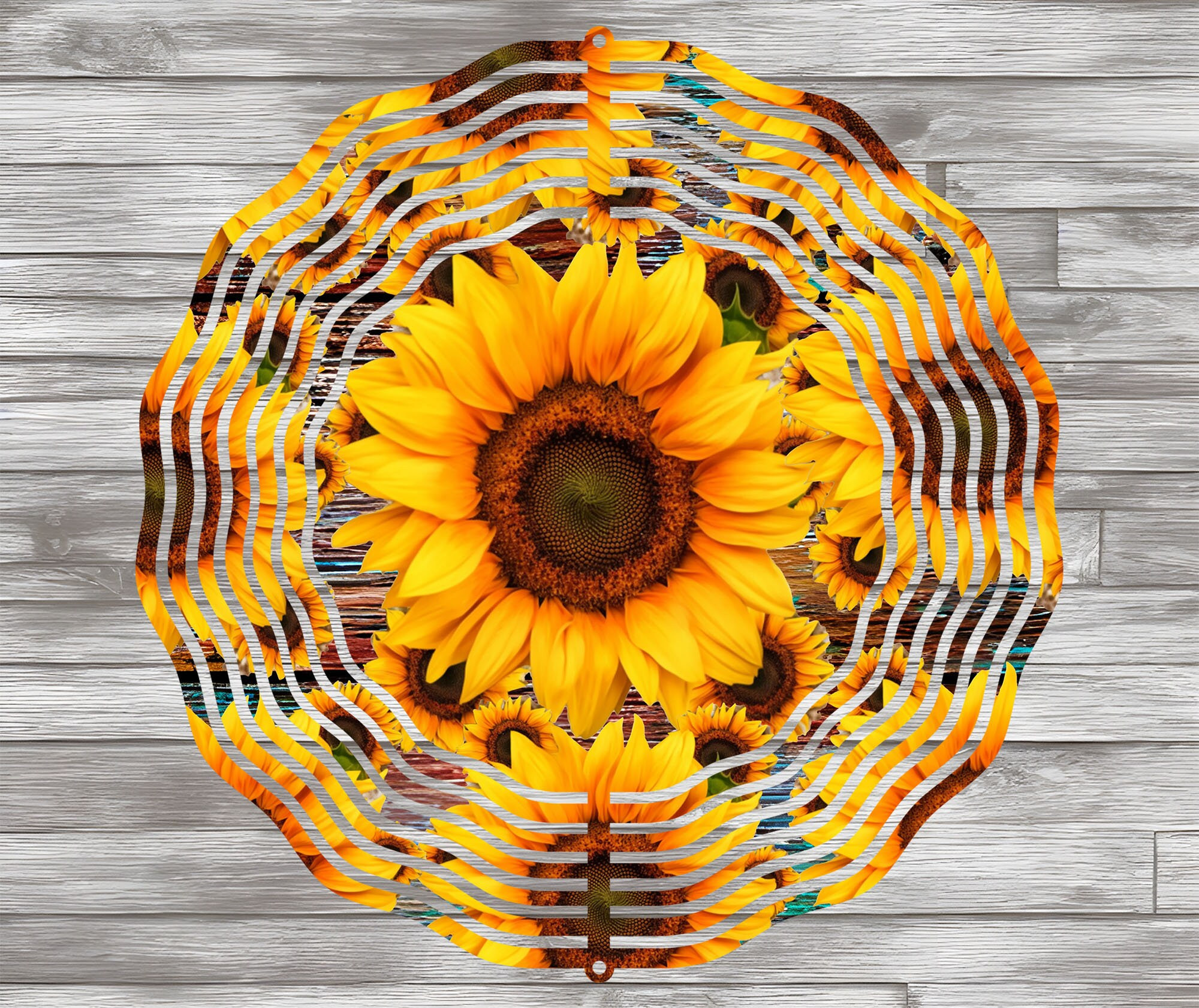 Sunflower Bright Wind Spinner For Yard And Garden, Outdoor Garden Yard Decoration, Garden Decor, Chime Art Gift