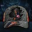 Rottweiler Hat Dog Lover American Flag Hat I Love Dad Classic Cap Birthday Ideas For Dad