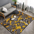 Butterfly Area Rectangle Rug Home Decor