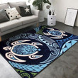 Turtle Area Rectangle Rug Home Decor