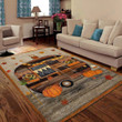 Halloween Happy Yall Area Rectangle Rug Home Decor