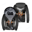 Jesus Easter Fleece Zip Hoodie All Over Print