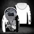 Love Baseball Fleece Zip Hoodie All Over Print