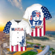 Merica Trump Baseball Jersey, Donald Trump 45 47 Usa Jersey, Make America Great Again Shirt,
