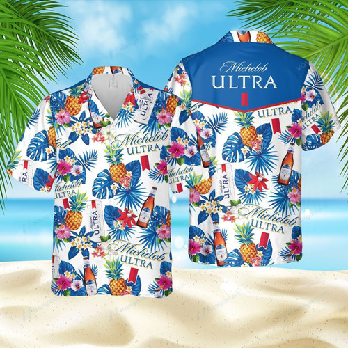 Michelob Ultra Beer Hawaiian Shirt Hawaiian Shirt