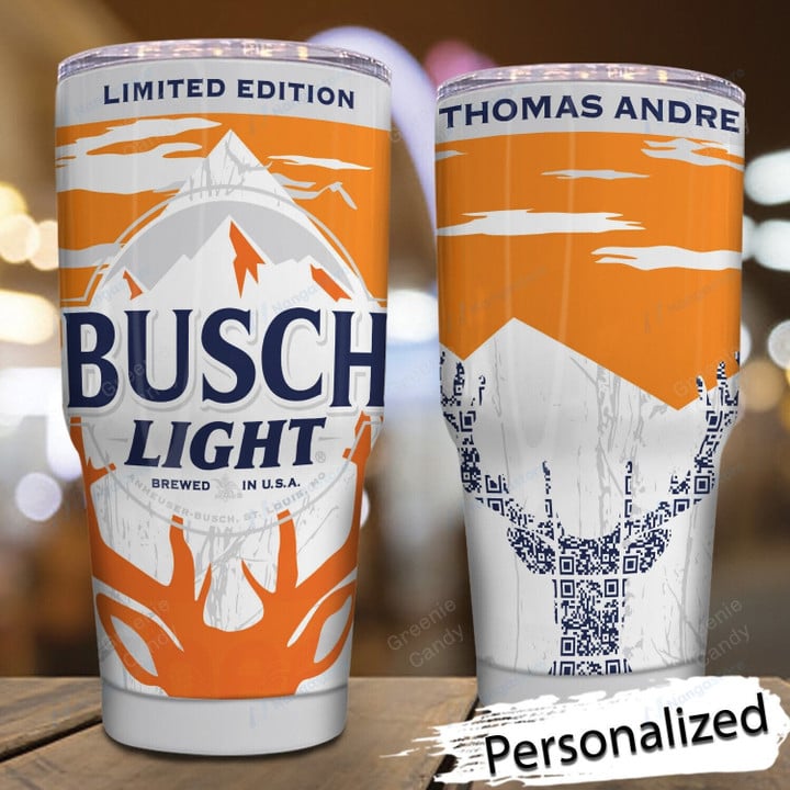 Personalized Busch Light Tumbler Cup