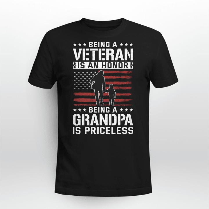 Being A Veteran is an Honor, Being a Grandpa is Priceless