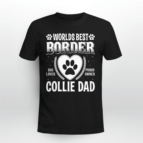 Worlds Best Border Collie Dad