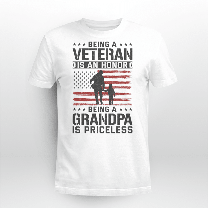 Being a Veteran is an Honor, Being a Grandpa is Priceless