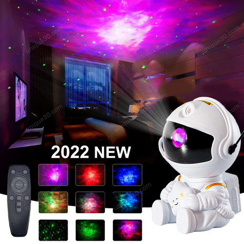 2022 Astronaut Star Projector Starry Sky Projector Galaxy Lamp Night Light For Decoration Bedroom Home Decorative Children Gifts