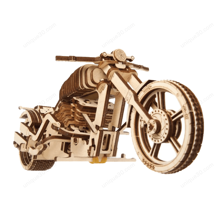 Mechanical Models - The V-Twin Cruiser - Wooden Mechanical Models 3D Puzzle