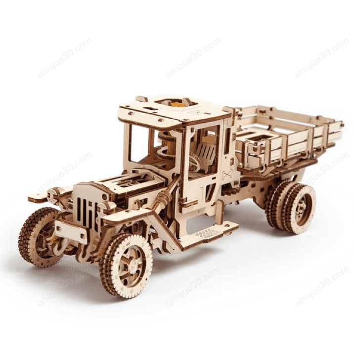 Mechanical Models - The New Truck - Wooden Mechanical Models 3D Puzzle