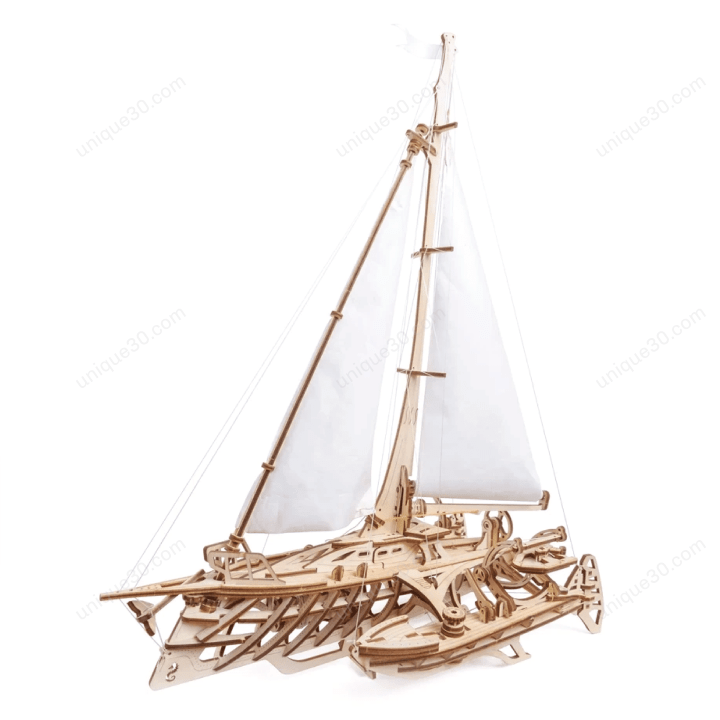 Mechanical Models - The Sail Boat - Wooden Mechanical Models 3D Puzzle