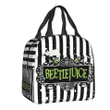 Beetlejuice Sandworm Insulated Lunch Bag for Women GINBTJ0203