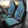Blue Roses Stitch Car Seat Cover GINLIST70604
