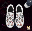 Cute Horror Characters Slip On Shoes GINHR38661