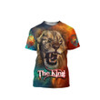 Lion 3D All Over Printed Shirts For Men And Women 11