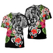 Polynesian Sea Turtle 3D All Over Printed Shirts For Men And Women 38