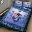 Stiches Couple Quilt Bedding Set GINLIST02744