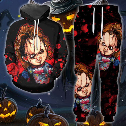 Chucky Child 's Play Combo Hoodie & Sweatpants GINHR00092