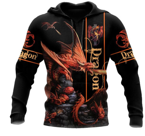 Dragon 3D All Over Printed Shirts For Men And Women 03