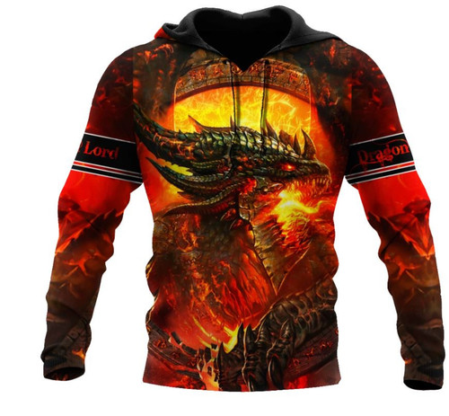 Dragon 3D All Over Printed Shirts For Men And Women 05
