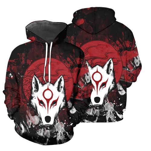 Ōkami 3D All Over Printed Shirts For Men And Women 29
