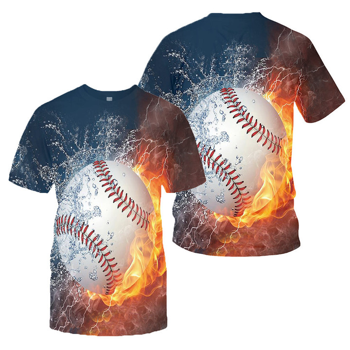 3D All Over Printed Baseball Clothes
