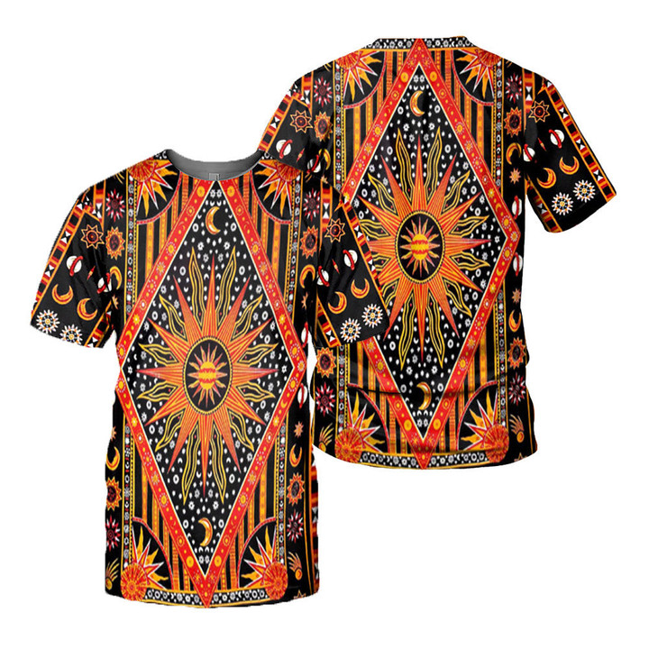 Hippie Style 3D All Over Printed Shirts For Men And Women 08