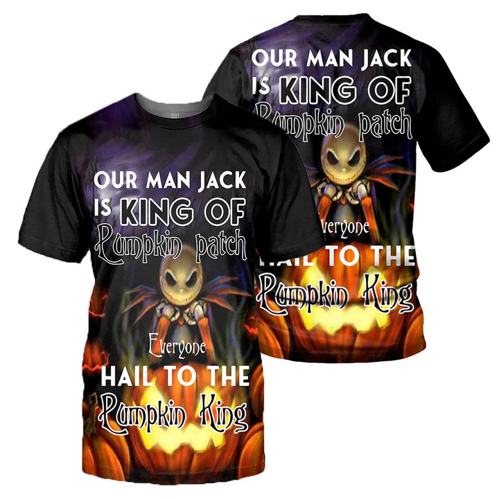 Jack Skellington 3D All Over Printed Shirts For Men And Women 243