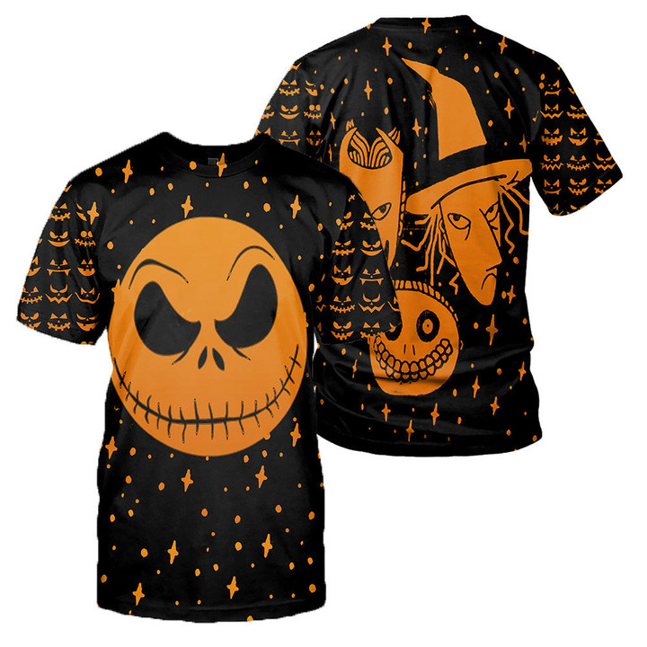 Jack Skellington 3D All Over Printed Shirts For Men And Women 278