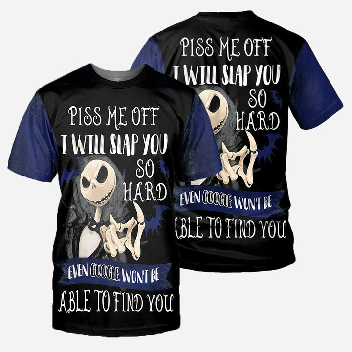 Jack Skellington 3D All Over Printed Shirts For Men And Women 308