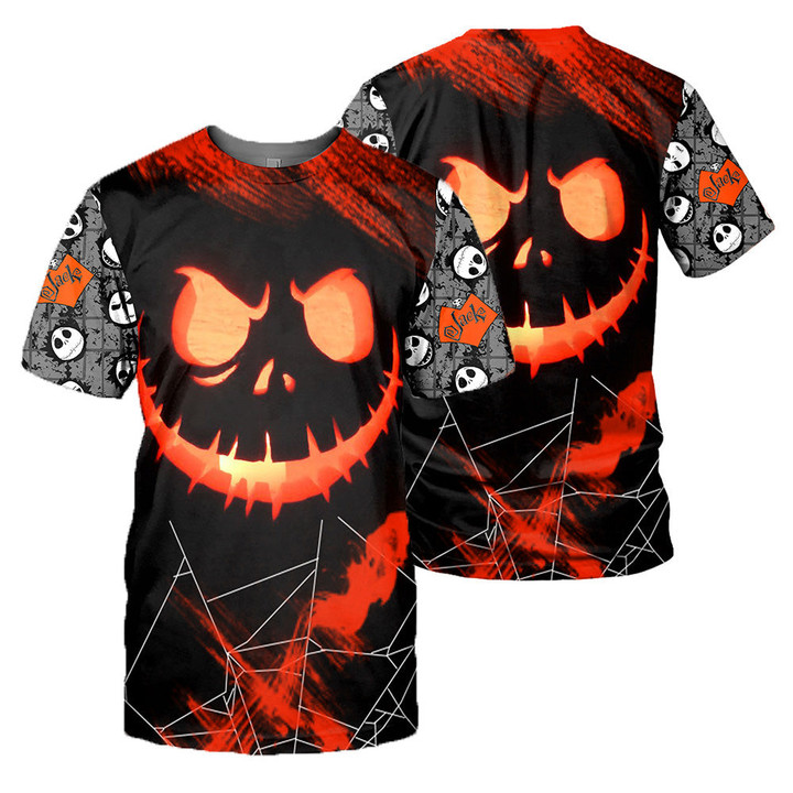 Jack Skellington 3D All Over Printed Shirts For Men And Women 328