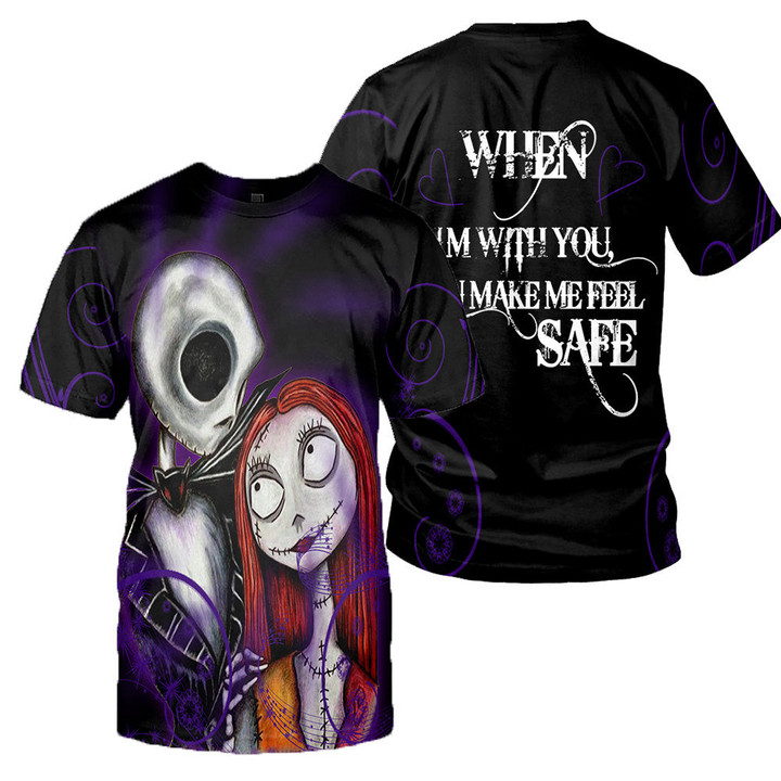 Jack Skellington 3D All Over Printed Shirts For Men And Women 340