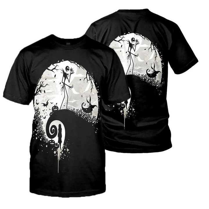 Jack Skellington 3D All Over Printed Shirts For Men And Women 351