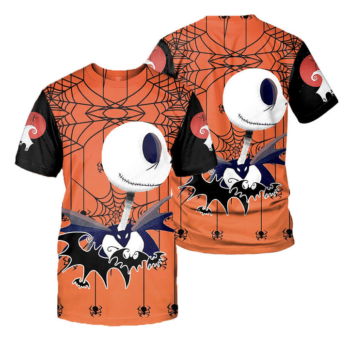 Jack Skellington 3D All Over Printed Shirts For Men And Women 397