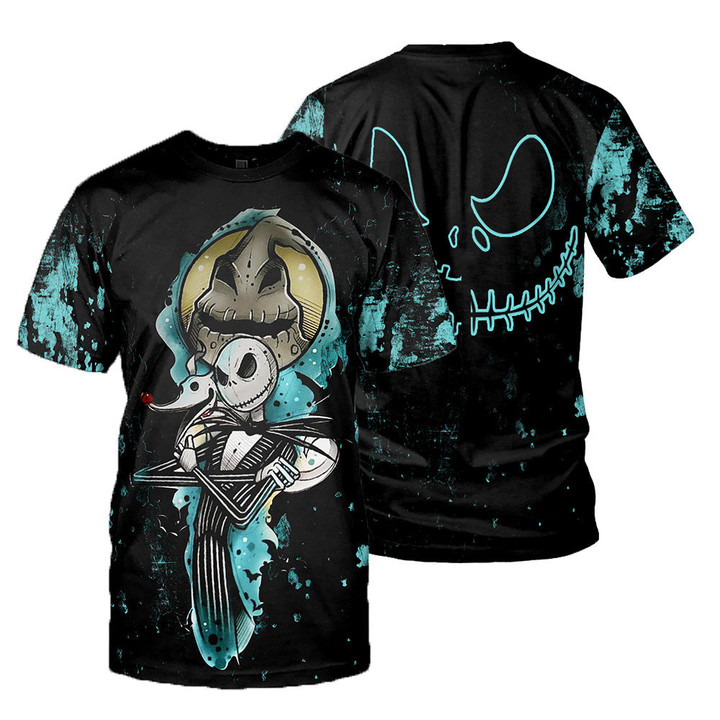 Jack Skellington 3D All Over Printed Shirts For Men And Women 431