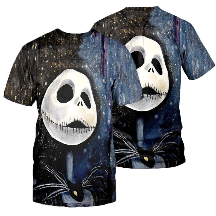 Jack Skellington 3D All Over Printed Shirts For Men And Women 443