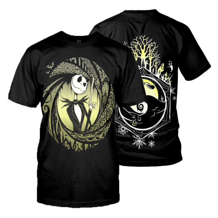 Jack Skellington 3D All Over Printed Shirts For Men And Women 444