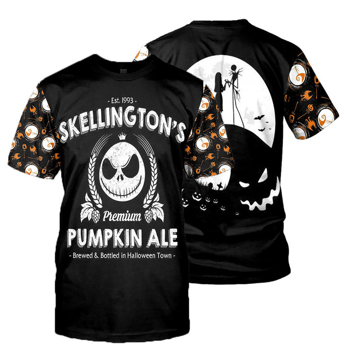 Jack Skellington Hoodie 3D All Over Printed Shirts For Men And Women 477