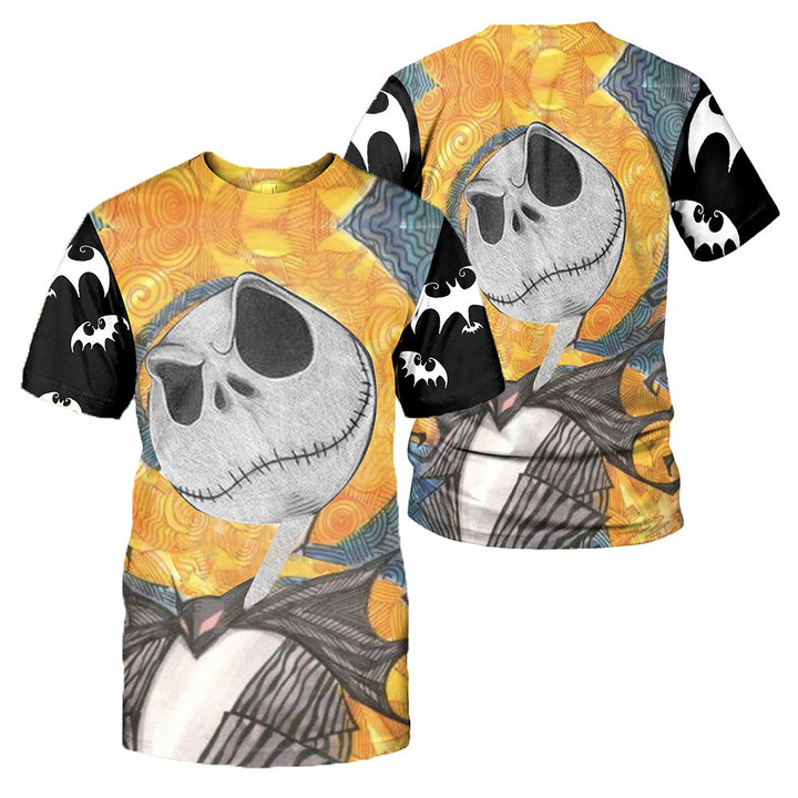 Jack Skellington Hoodie 3D All Over Printed Shirts For Men And Women 495