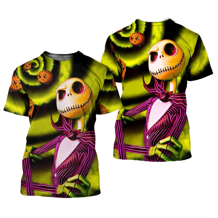 Jack Skellington Women 3D Shirts GINNBC79036