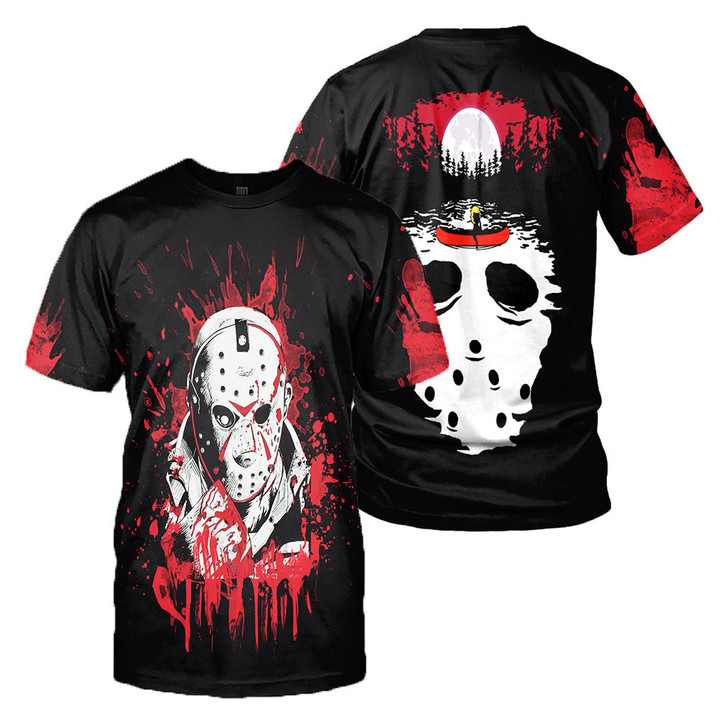 Jason Voorhees 3D All Over Printed Shirts For Men and Women 06