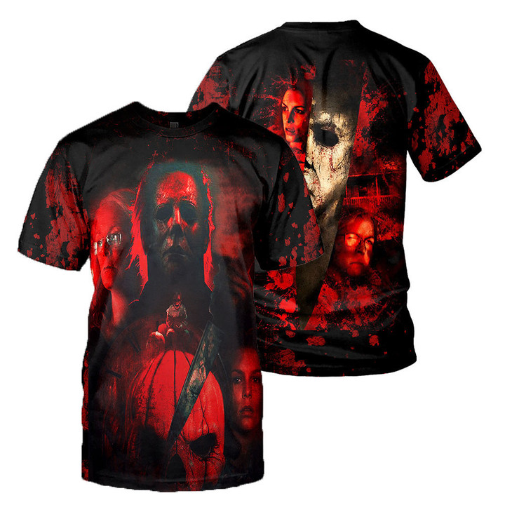 Michael Myers 3D All Over Printed Shirts For Men and Women 195