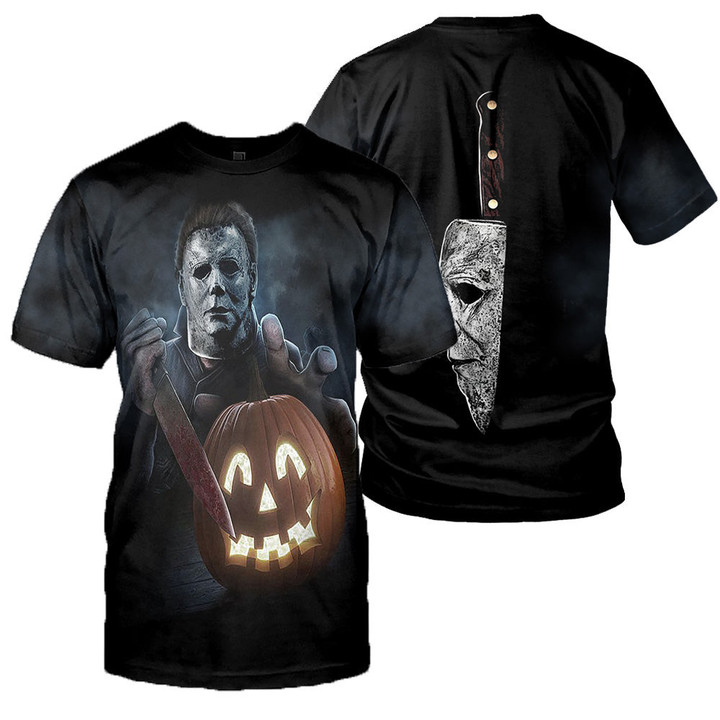 Michael Myers 3D All Over Printed Shirts For Men and Women 255